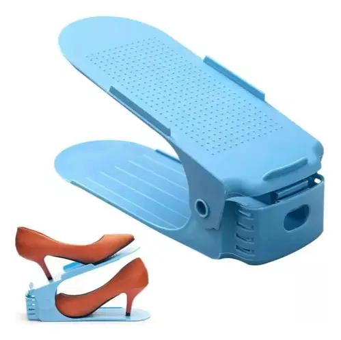 ORGANIZADOR DE ZAPATOS PLASTICO 13 CM PACK DE 6 UNIDADES - 3