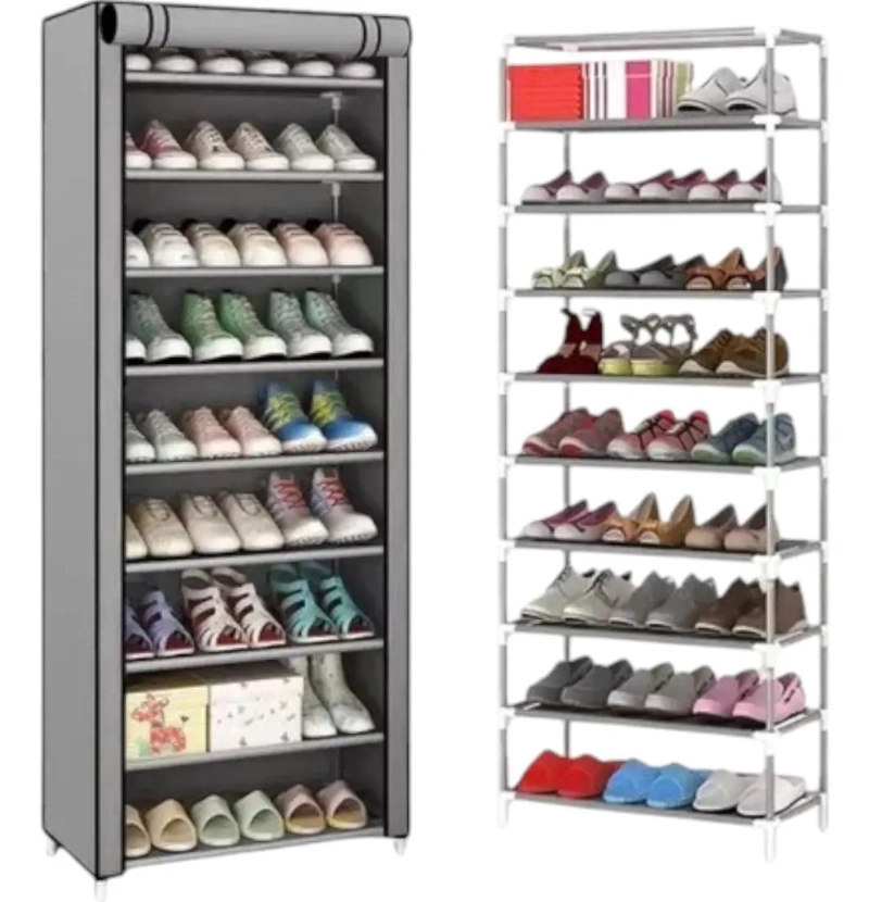 ZAPATERO VERTICAL ORGANIZADOR DE 10 NIVELES PARA CALZADO - 3