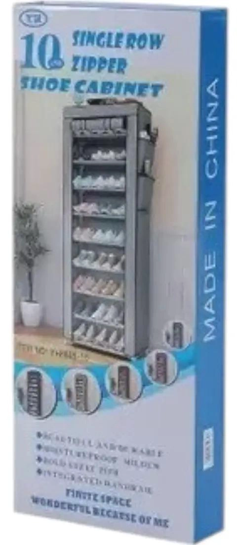 ZAPATERO VERTICAL ORGANIZADOR DE 10 NIVELES PARA CALZADO - 4