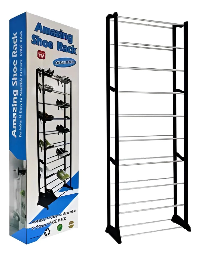 ORGANIZADOR DE ZAPATOS DE 10 NIVELES PARA 30 PARES - 4