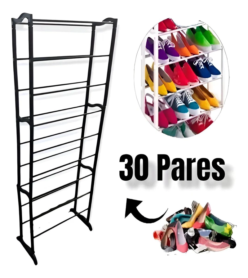 ORGANIZADOR DE ZAPATOS DE 10 NIVELES PARA 30 PARES - 5
