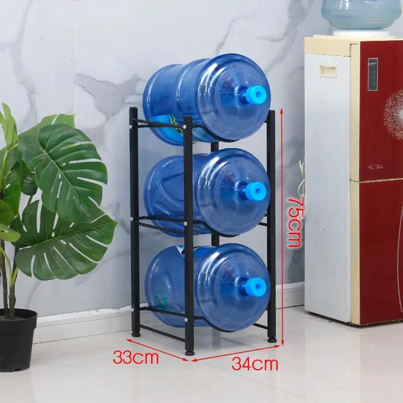 ESTANTE ORGANIZADOR PARA 3 BOTELLONES DE AGUA DE 20 LITROS - 2