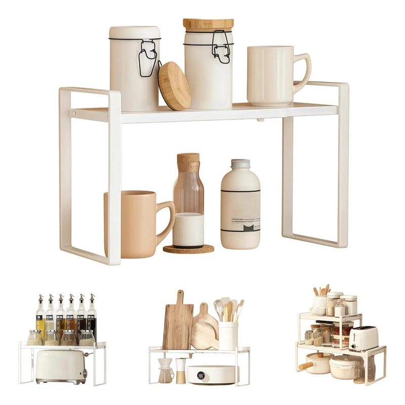 ESTANTE ORGANIZADOR EXTENSIBLE PARA COCINA Y BAÑO - 1