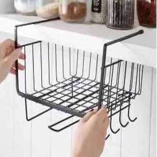 REPISA COLGANTE REJILLA METALICA PARA COCINA Y BAÑO - 3