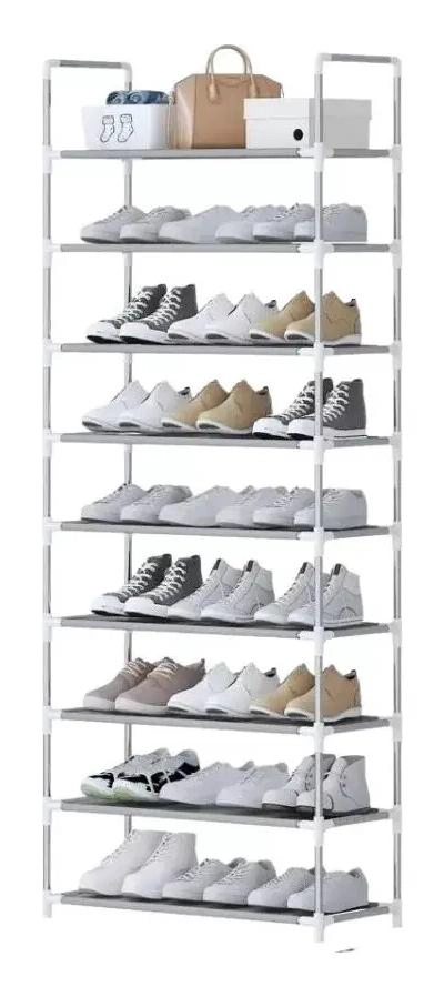 ORGANIZADOR ARMABLE DE ZAPATOS Y ROPA CON 9 NIVELES - 1