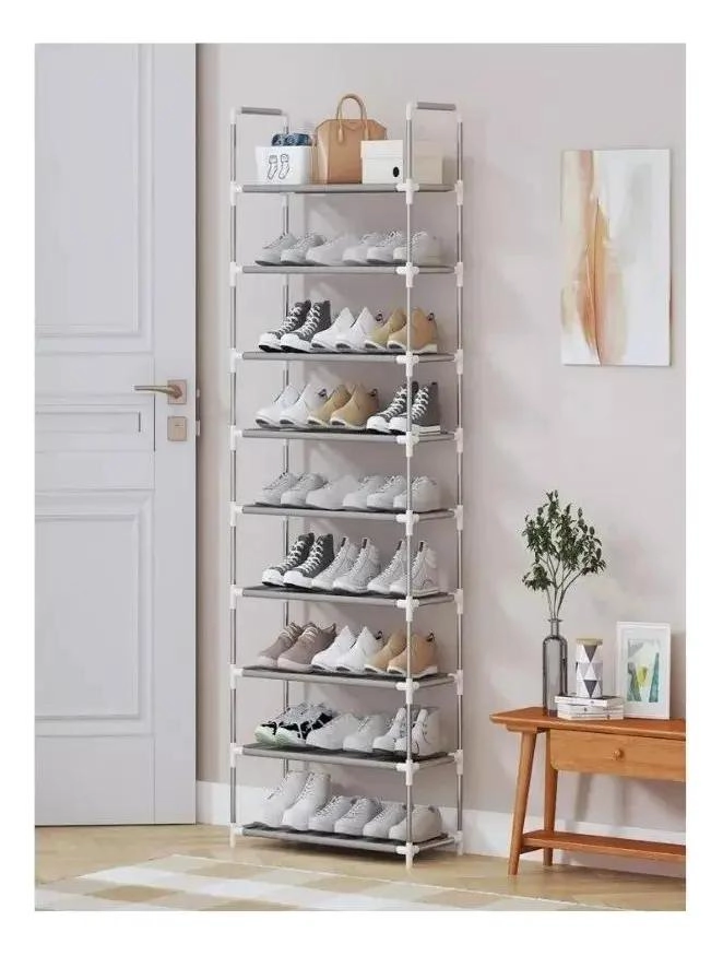 ORGANIZADOR ARMABLE DE ZAPATOS Y ROPA CON 9 NIVELES - 2