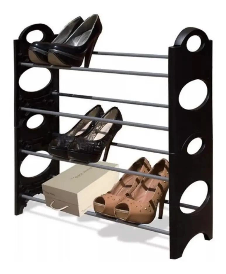 ZAPATERO ORGANIZADOR PARA 12 PARES DE CALZADO RESISTENTE - 1