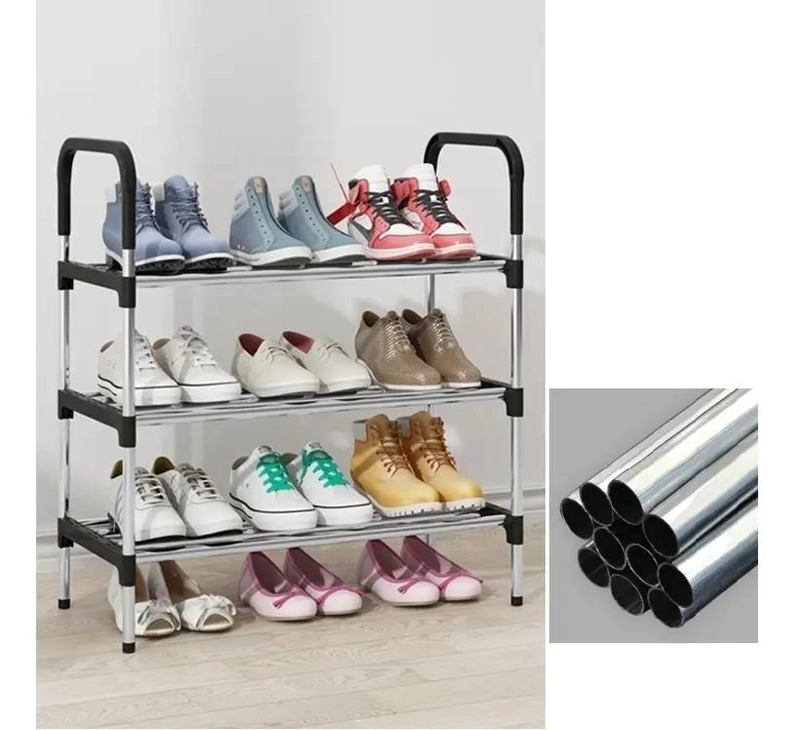 ZAPATERO ORGANIZADOR ARMABLE PARA ALMACENAMIENTO DE CALZADO - 2