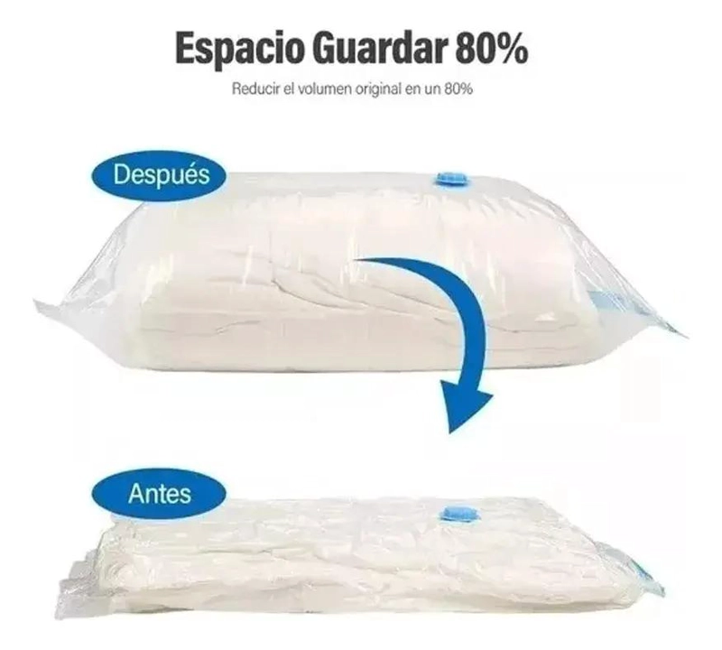 BOLSA DE ALMACENAMIENTO AL VACIO CON BOMBA MANUAL - 2