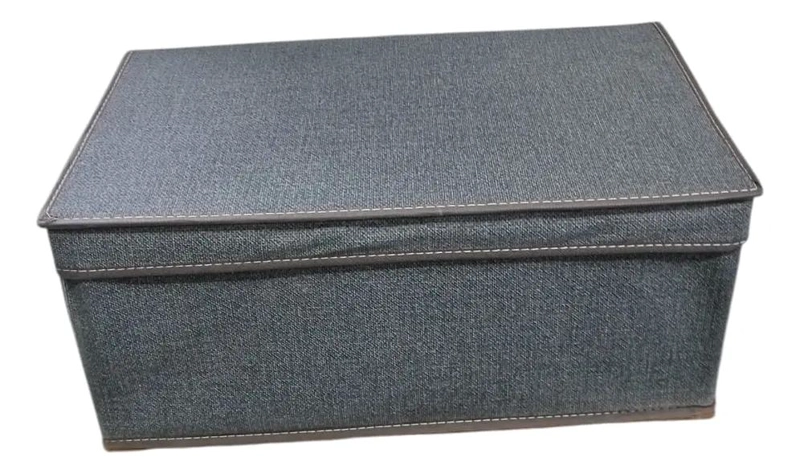 CAJA ORGANIZADORA PLEGABLE PARA CLOSET EN COLOR GRIS - 3