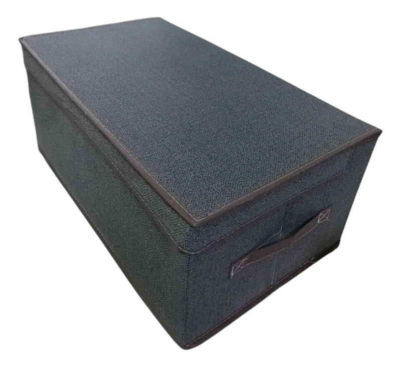 CAJA ORGANIZADORA PLEGABLE PARA CLOSET EN COLOR GRIS - 5