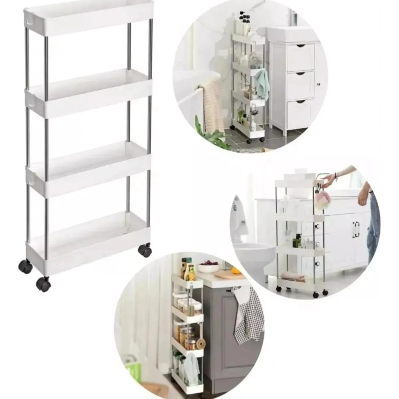 CARRITO ORGANIZADOR ESTANTE 4 NIVELES PARA COCINA - 2