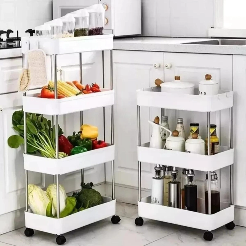 CARRITO ORGANIZADOR ESTANTE 4 NIVELES PARA COCINA - 3