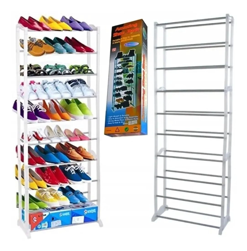 ORGANIZADOR DE CALZADO PARA 30 PARES CON DISEÑO ELEGANTE - 1