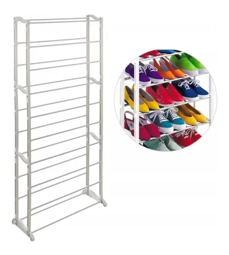 ORGANIZADOR DE CALZADO PARA 30 PARES CON DISEÑO ELEGANTE - 3