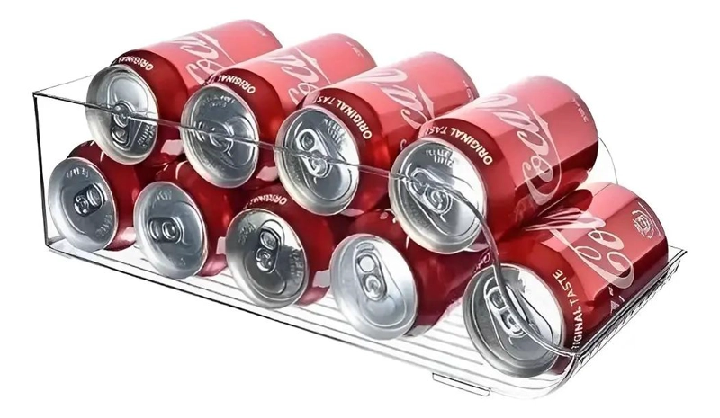 ORGANIZADOR DE LATAS PARA REFRIGERADOR Y DESPENSA - 1