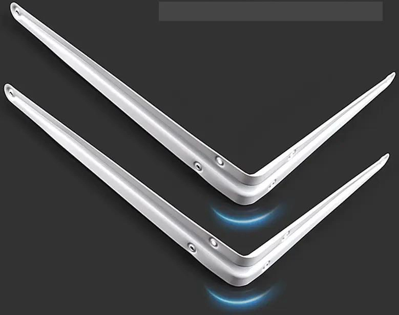 PACK DE 4 SOPORTES DE METAL PARA REPISA 12''X14'' - 4