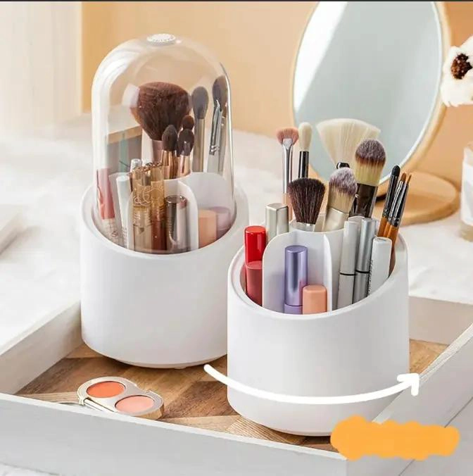 ORGANIZADOR GIRATORIO PARA BROCHAS Y LAPICES DE MAQUILLAJE - 9