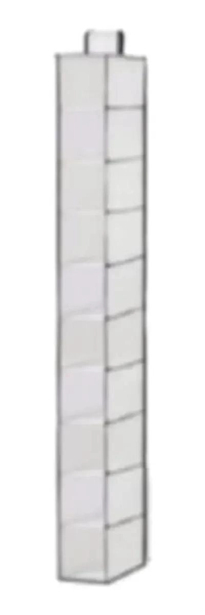 ORGANIZADOR COLGANTE DE CLOSET CON 10 NIVELES Y 120 CM DE ALTO - 1