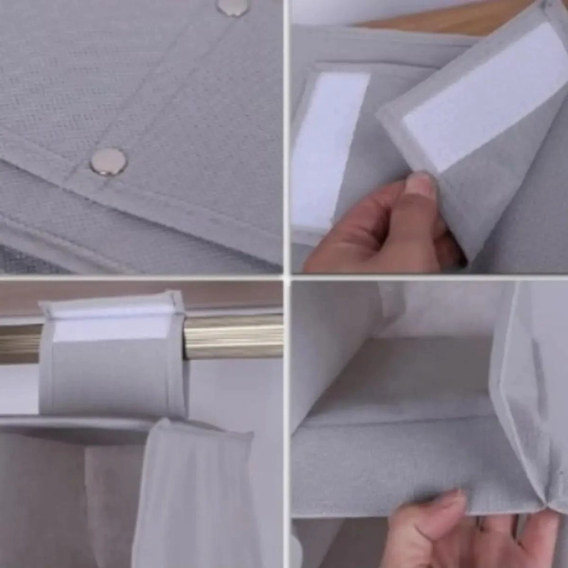 ORGANIZADOR COLGANTE DE CLOSET CON 10 NIVELES Y 120 CM DE ALTO - 3