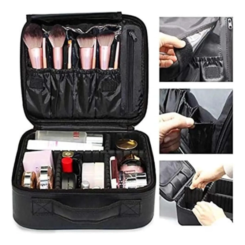 NECESER ORGANIZADOR DE MAQUILLAJE PORTATIL IMPERMEABLE - 4