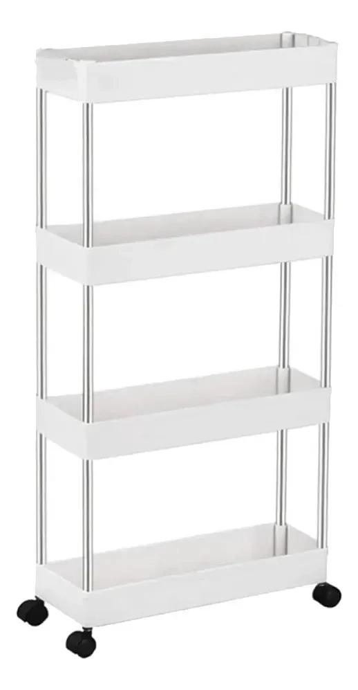 CARRITO ORGANIZADOR DELGADO DE 4 NIVELES CON CAJONES - 10