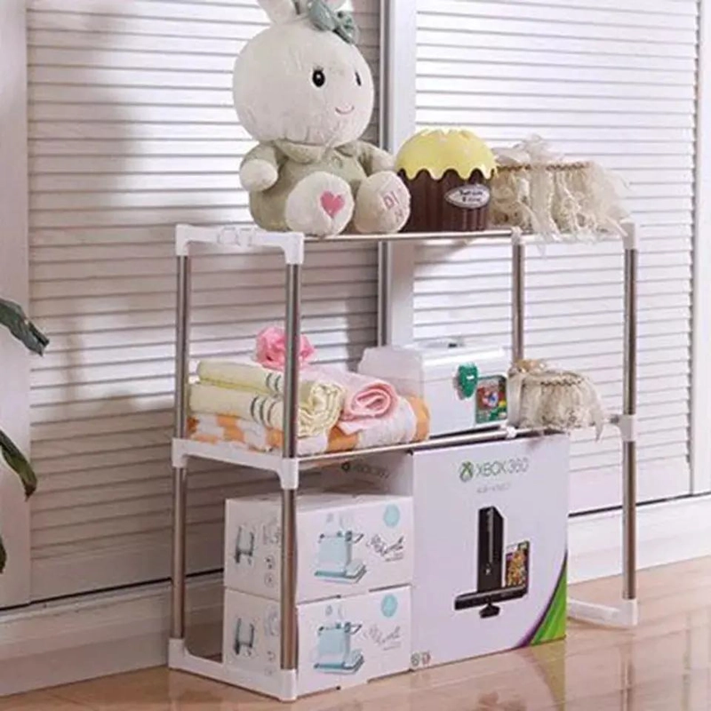 ESTANTE ORGANIZADOR DE COCINA PARA HORNO MICROONDAS Y UTENSILIOS - 7