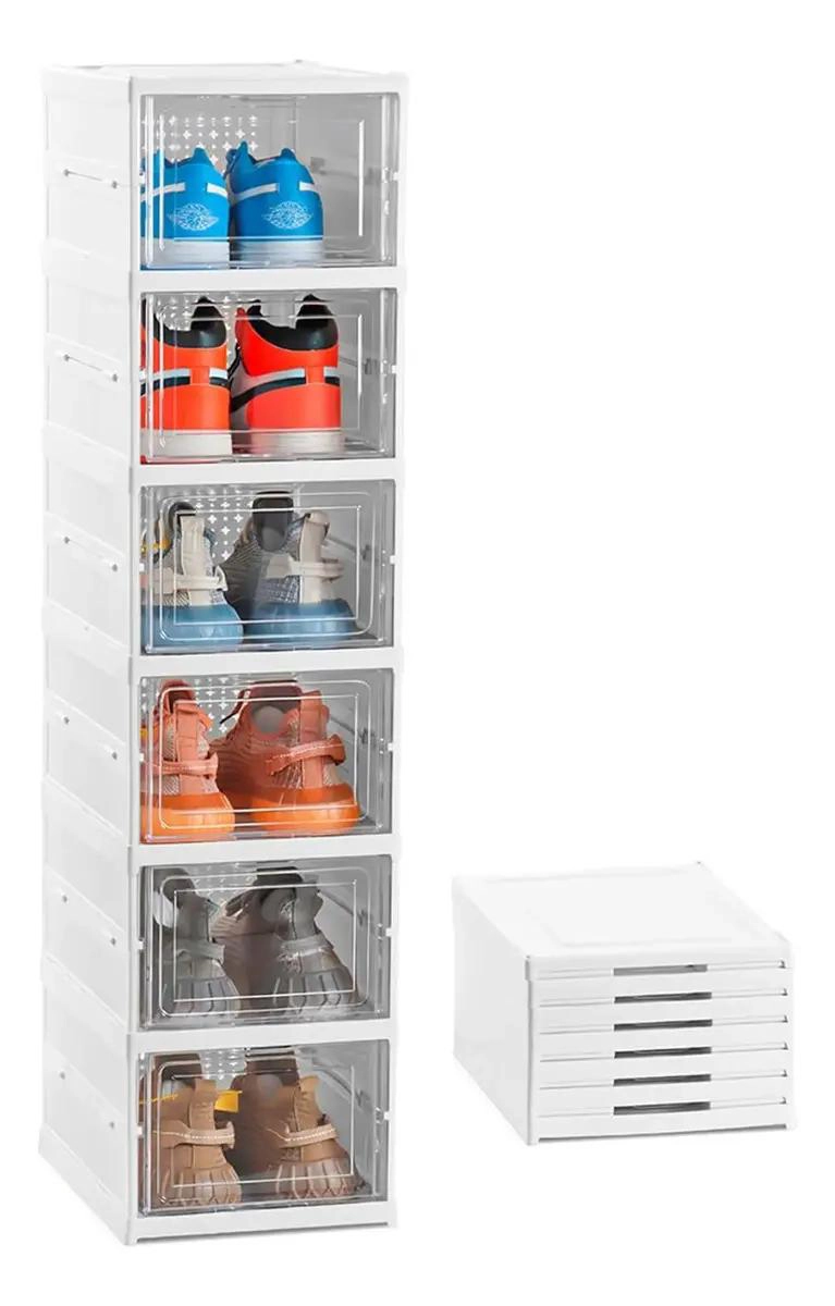 ZAPATERO PLEGABLE DE 6 NIVELES PARA ORGANIZAR CALZADO - 1