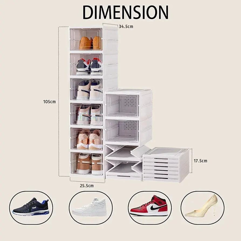 ZAPATERO PLEGABLE DE 6 NIVELES PARA ORGANIZAR CALZADO - 9