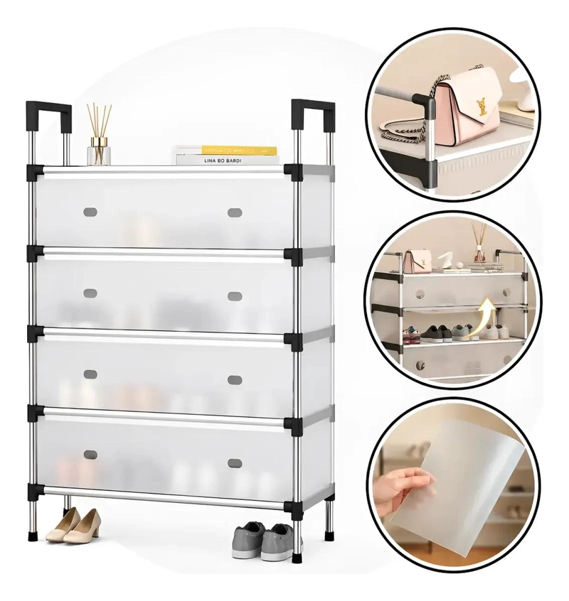 ORGANIZADOR VERTICAL PARA CALZADO CON CUBIERTAS PROTECTORES - 5