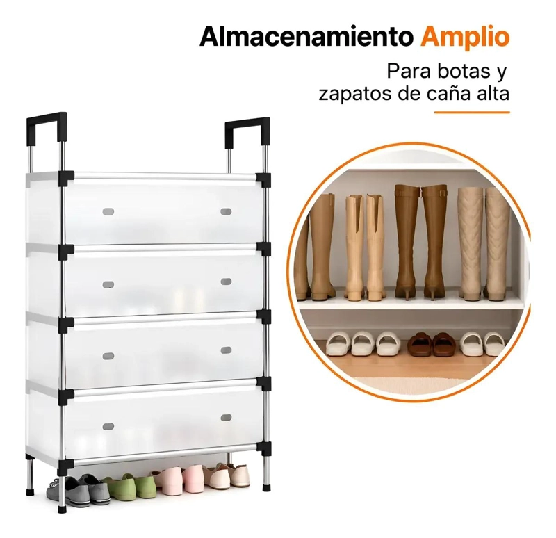 ORGANIZADOR VERTICAL PARA CALZADO CON CUBIERTAS PROTECTORES - 9