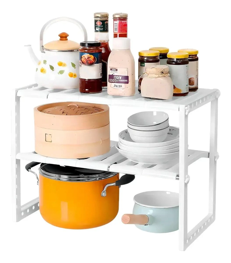 ORGANIZADOR EXTENSIBLE DE COCINA PARA BAJO LAVAPLATOS - 4