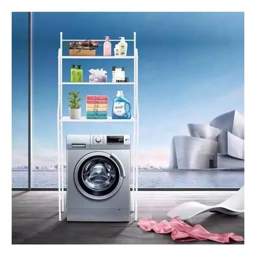 ESTANTE ORGANIZADOR DE 3 NIVELES PARA LAVANDERIA Y BAÑO - 4