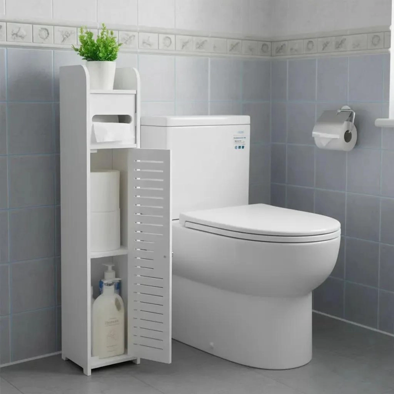 ESTANTE ORGANIZADOR DE BAÑO BLANCO CON 3 COMPARTIMIENTOS - 7
