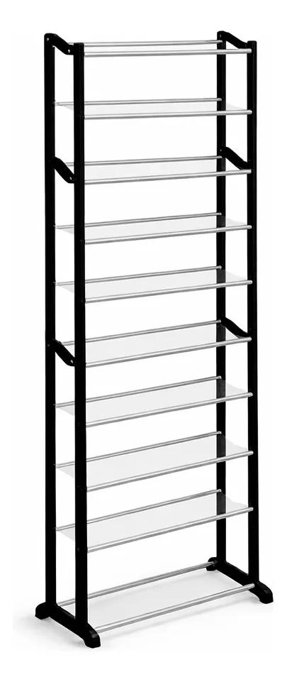 ZAPATERO METALICO ORGANIZADOR DE 10 NIVELES PARA CALZADO - 1