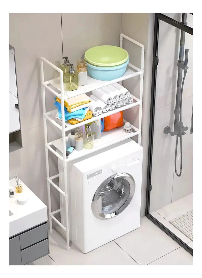 ORGANIZADOR DE LAVADORA ESTANTE DE 3 NIVELES COLOR BLANCO - 3