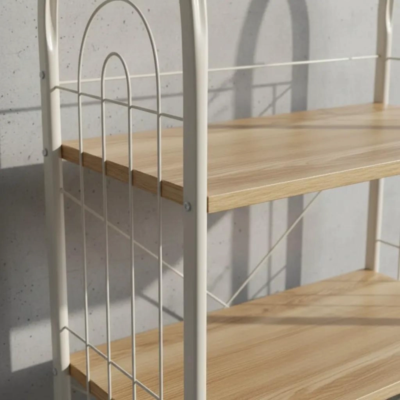 ZAPATERO DE MADERA DE 3 ESTANTES PARA ORGANIZAR - 3