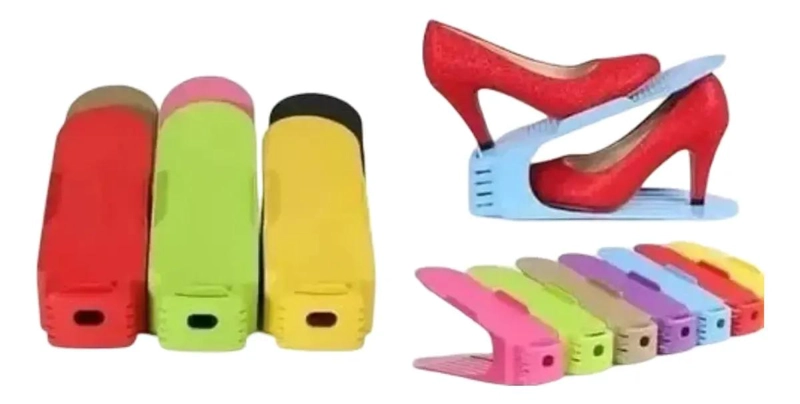 ORGANIZADOR DE ZAPATOS EN PACK DE 4 UNIDADES PARA CLOSET - 1