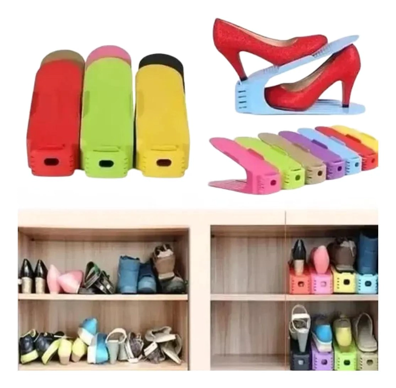 ORGANIZADOR DE ZAPATOS EN PACK DE 4 UNIDADES PARA CLOSET - 2