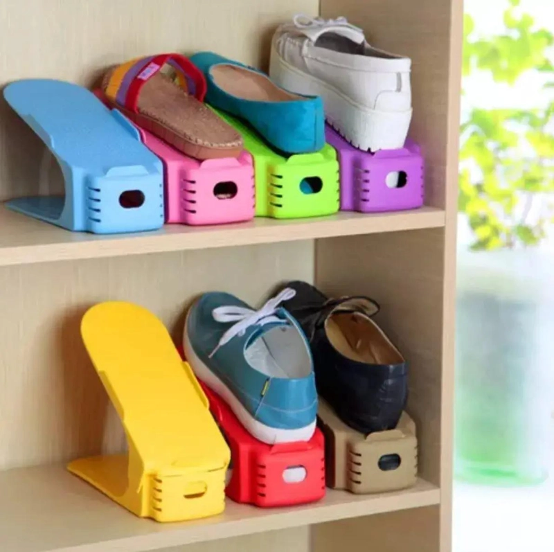 ORGANIZADOR DE ZAPATOS EN PACK DE 4 UNIDADES PARA CLOSET - 3