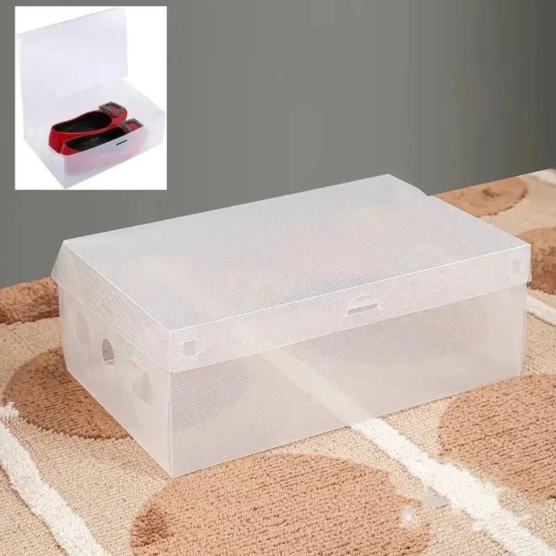 CAJAS ORGANIZADORAS APILABLES PARA ZAPATOS TRANSPARENTES - 10