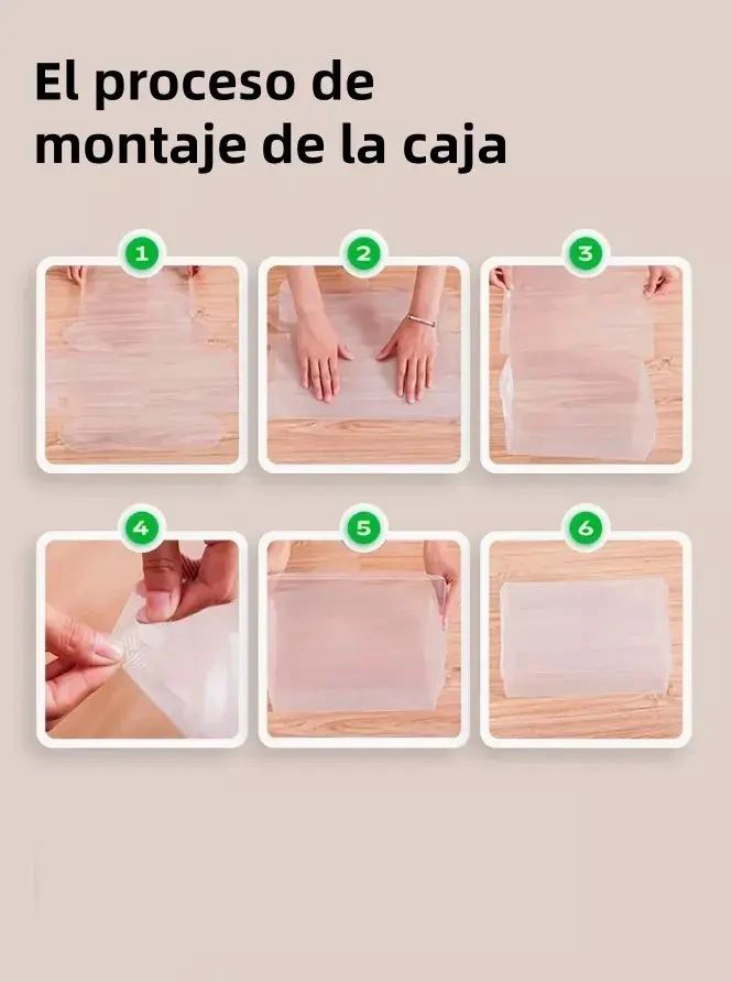 CAJAS ORGANIZADORAS APILABLES PARA ZAPATOS TRANSPARENTES - 4