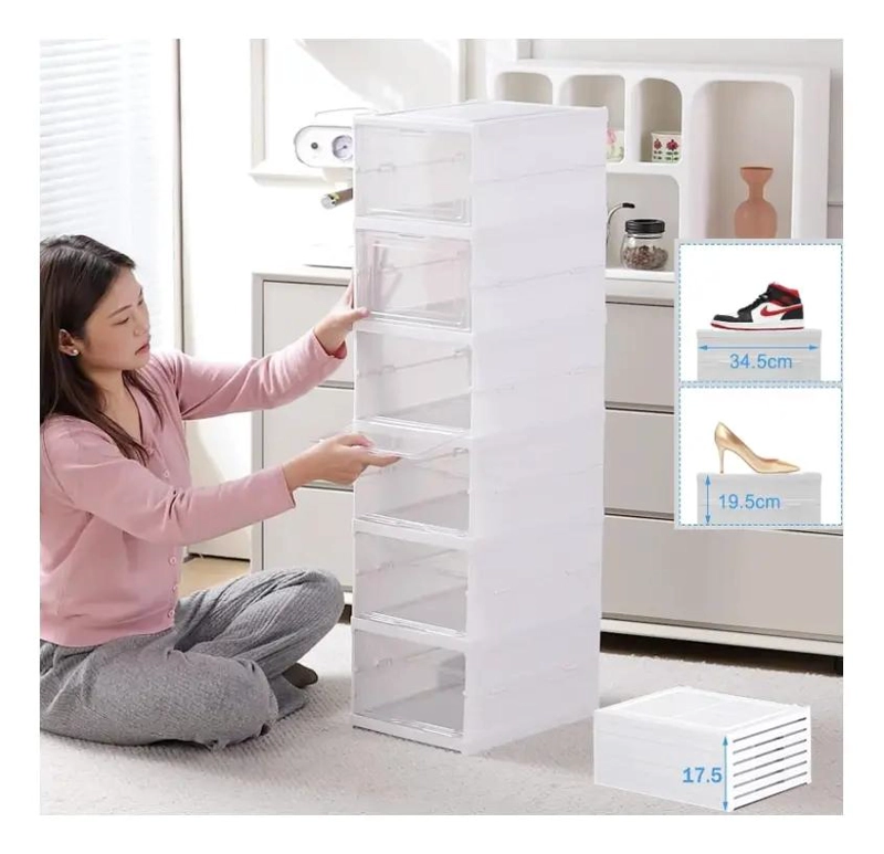 ZAPATERO PLEGABLE ORGANIZADOR CON 6 NIVELES PARA CALZADO - 5