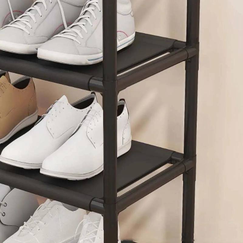 ZAPATERO ORGANIZADOR MULTIUSOS 5 NIVELES COLOR NEGRO - 10