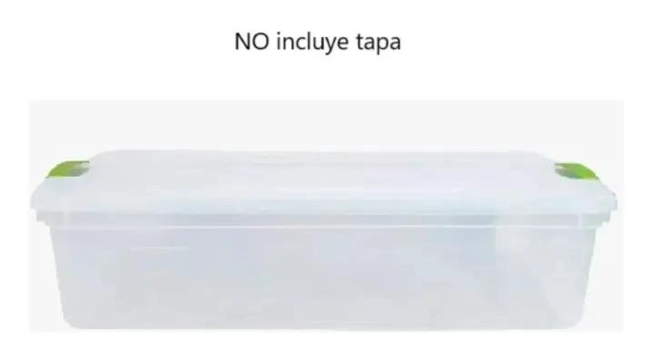 CAJA ORGANIZADORA 32 LTS BAJO CAMA IDEAL PARA ALMACENAMIENTO - 1