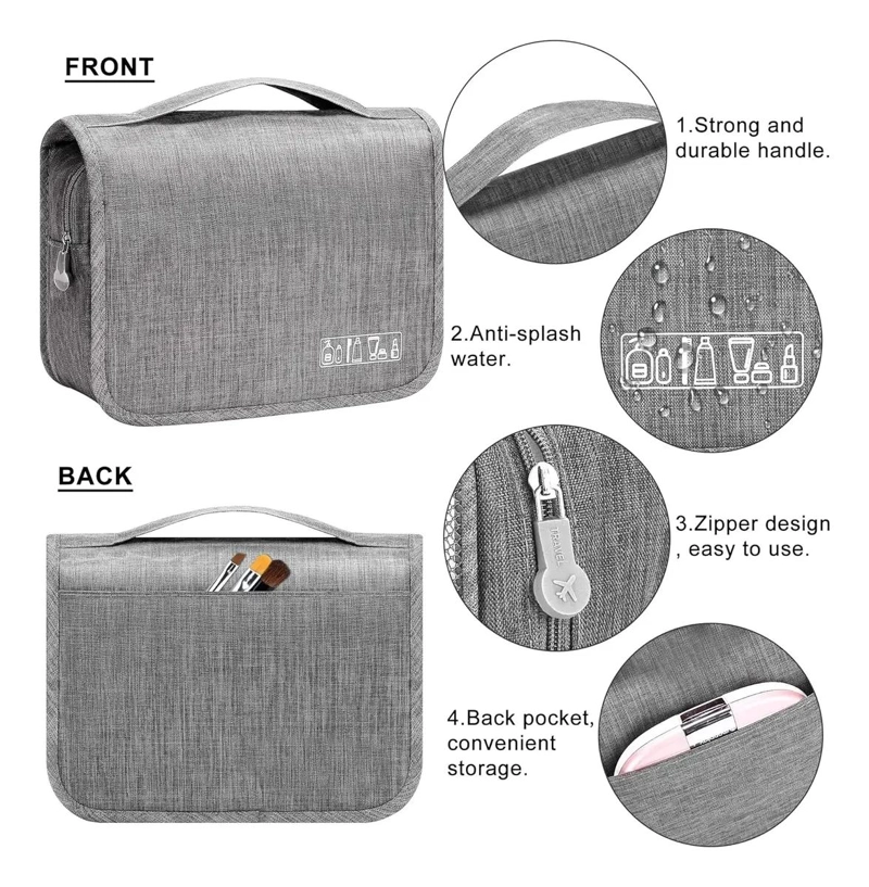 BOLSO ORGANIZADORES DE VIAJE PARA COSME TICOS Y ASEO - 3