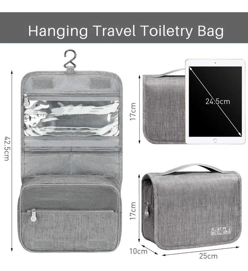 BOLSO ORGANIZADORES DE VIAJE PARA COSME TICOS Y ASEO - 4
