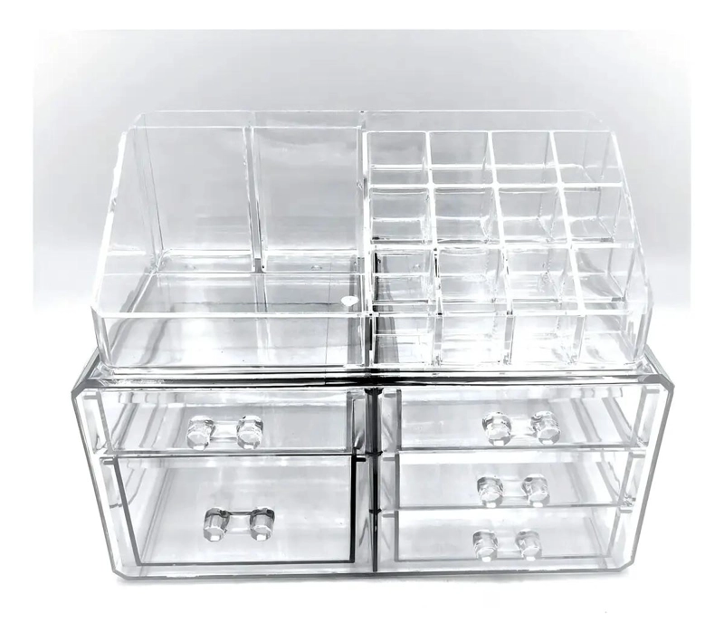 ORGANIZADOR ACRILICO GRANDE PARA MAQUILLAJE Y JOYAS - 3