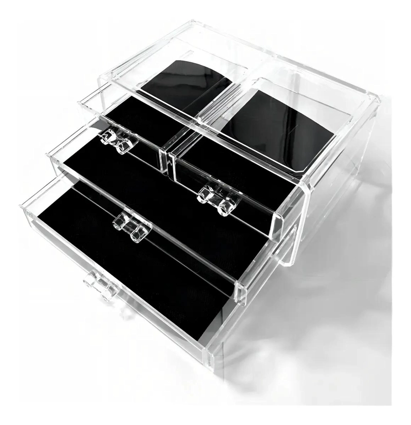 ORGANIZADOR ACRILICO GRANDE PARA MAQUILLAJE Y JOYAS - 5