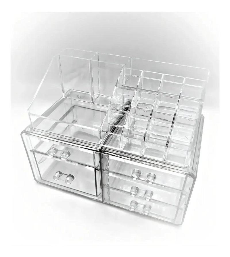 ORGANIZADOR ACRILICO GRANDE PARA MAQUILLAJE Y JOYAS - 6